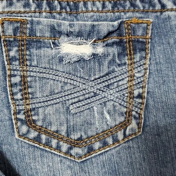 Aeropostale Hailey Skinny Flare Jeans Size 3/4S - Picture 3 of 10